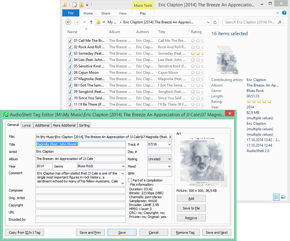 AudioShell 2.3.6 screenshot