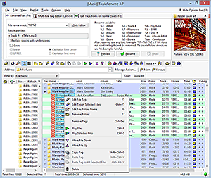 Screenshot of Tag&Rename 3.1